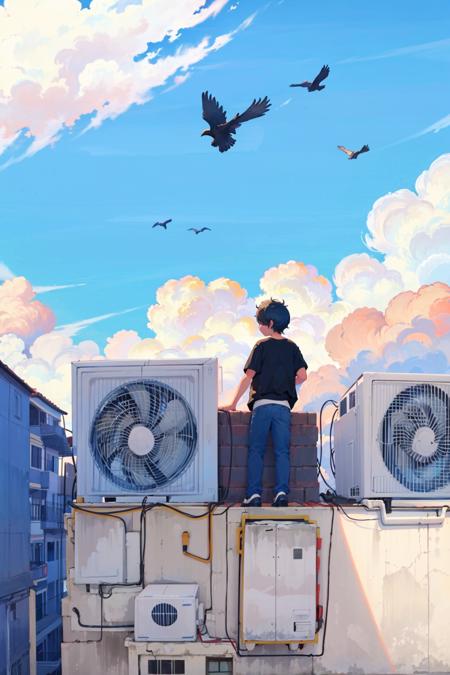 [LoCon/LoRA] Airconditioner/空调 Style版本LoRa Version (ID: 27334)