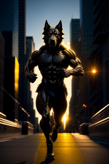 A Random Realistic Humanized Dog Character (realistic furry character)版本v1.0 (ID: 266969)
