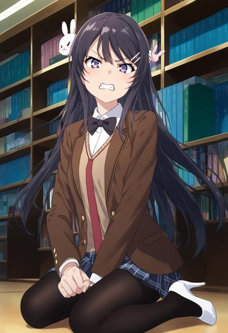 Mai Sakurajima: Rascal Does Not Dream of Bunny Girl Senpai | 青春ブタ野郎はバニーガール先輩の夢を見ない| 桜島 麻衣 | Lora | PonyXL