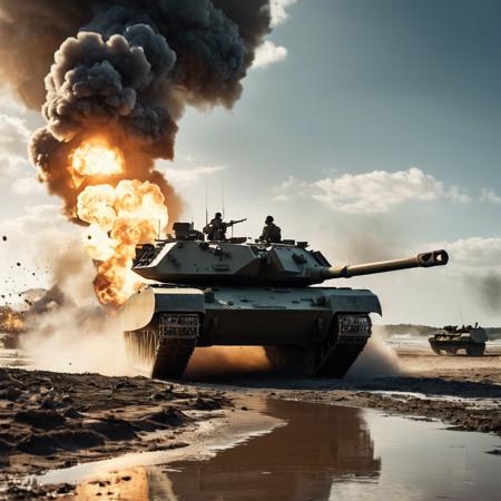 Battlefield + (2042) military cinematic style XL + F1D