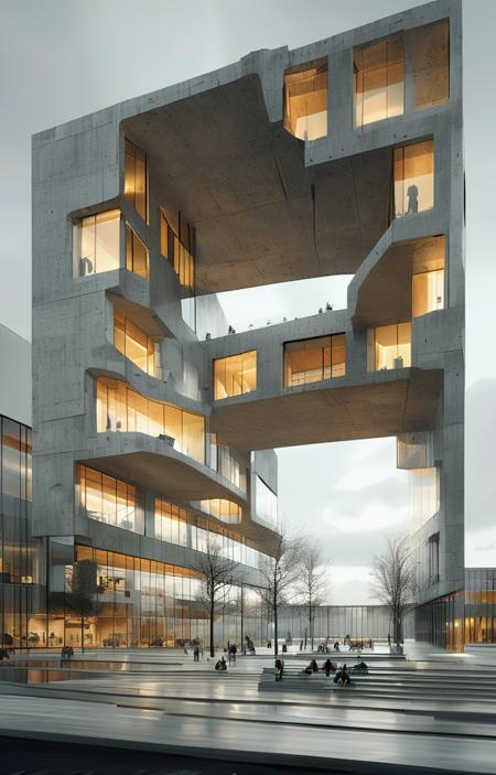 designed by Henning Larsen [SDXL] 390