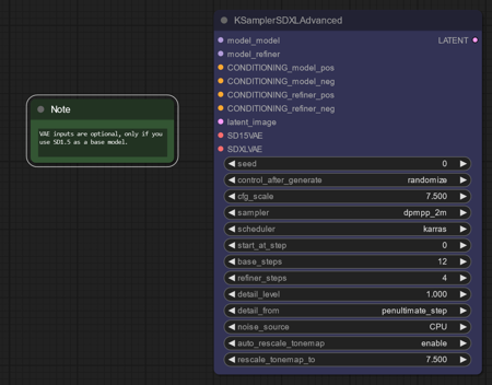 ComfyUI Extreme detail control Ksampler for SDXL