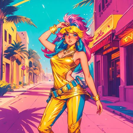 Jem and the Holograms Style (Box Art) SD 1.5版本v1.0 (ID: 500797)