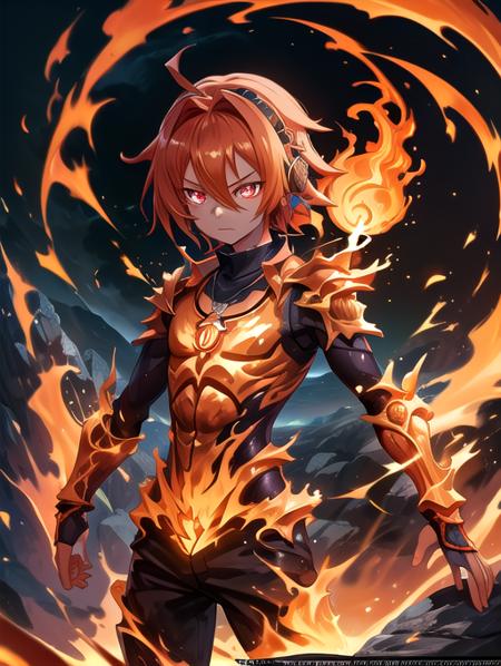 Character Change - Fire Elemental - SO HOT!