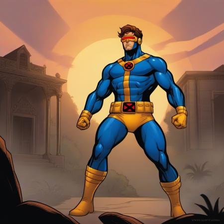 Cyclops - Marvel Character - SDXL Realistic & Comics