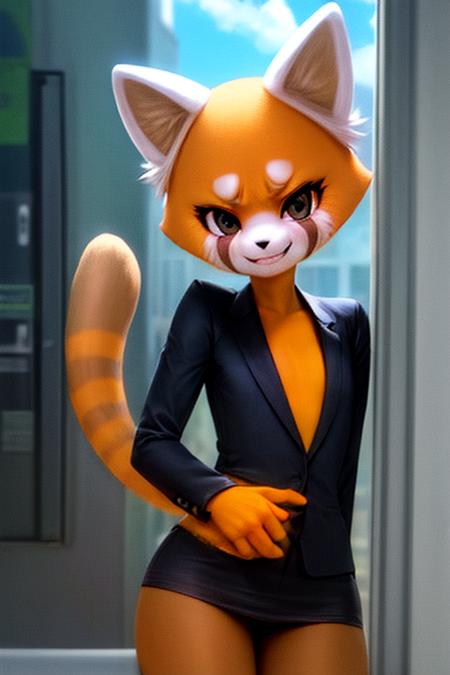 Retsuko from Aggretsuko
