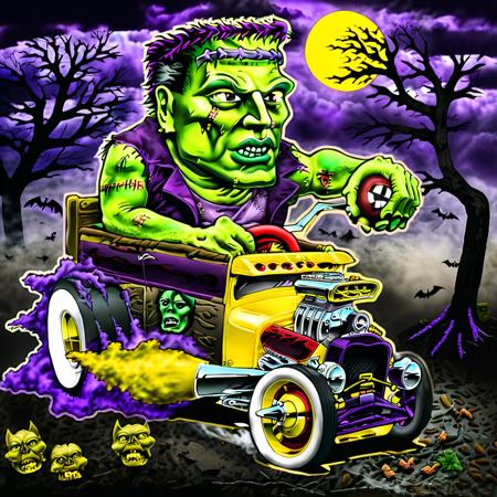 Monster Cars SDXL