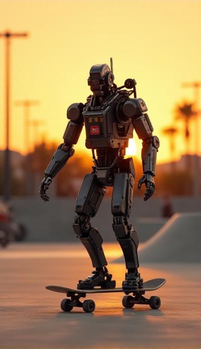 Elysium police robot