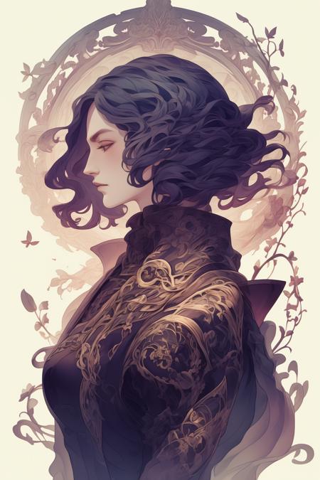 Anime Tarot effect of a complex armor - tangbohu 33