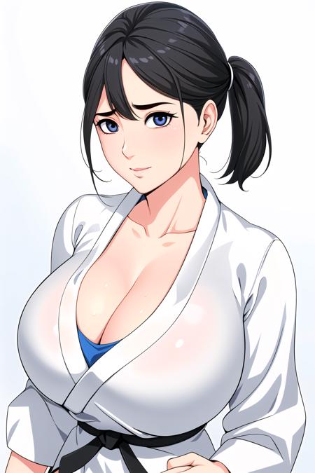 Toyama Rie 東山りえ | Juudoubu 柔道部顾问的女教师 [多摩豪][Tamagou]