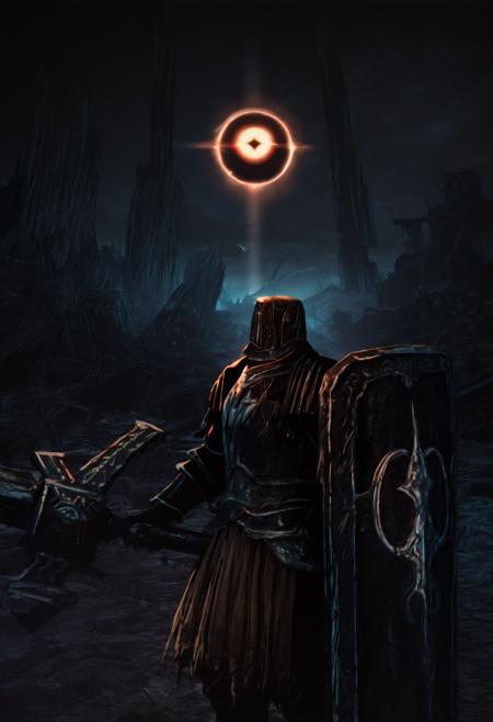 Black Iron Tarkus [Illustrious & Pony • Dark Souls]