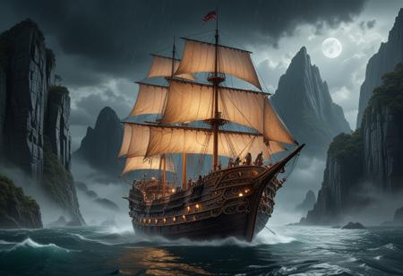 Dynamic Wildcard - fantasy scene unleashed