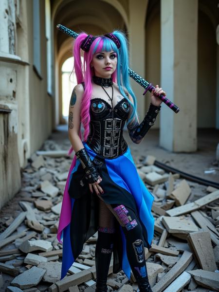 Industrial&Cybergoth Girls Flux