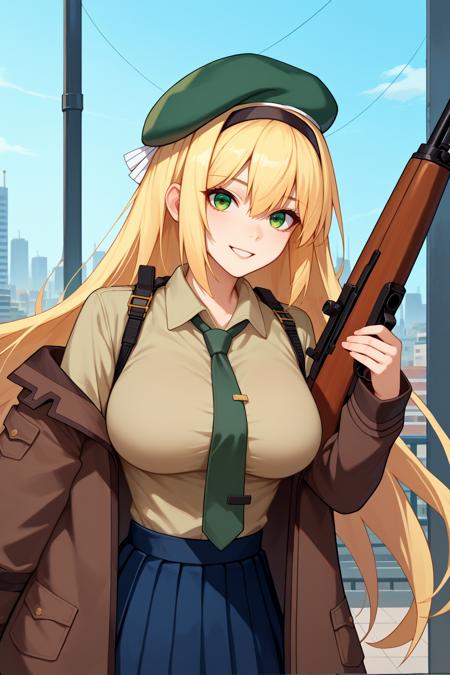 M1 Garand/M1ガーランド (Girls' Frontline) SDXL LoRA [Pony Diffusion]