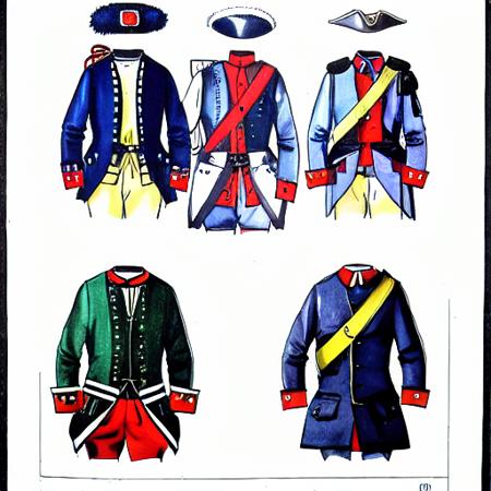 Historical European Uniforms LoRA
