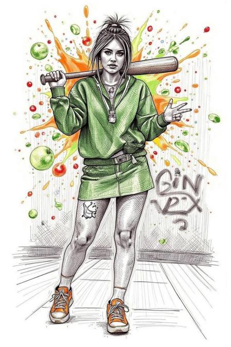 Crosshatch Drawing Style
