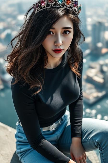 Virtual Asian Female Character 17