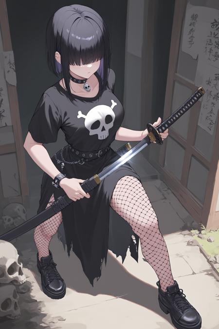Annora | Goth girl | Pony XL & SD 1.5