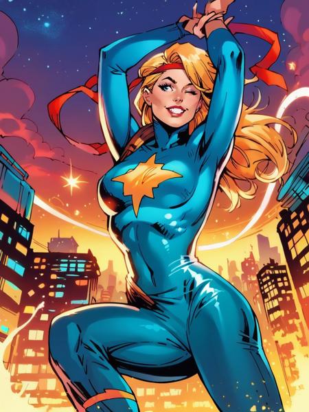 Dazzler 80s Classic (Marvel X-Men Comics) COMMISSION by YeiyeiArt