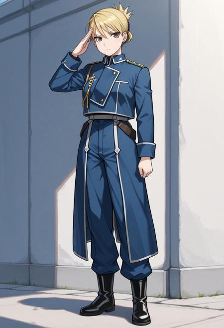 Riza Hawkeye - FullMetal Alchemist (Commission) - Pony + Illustrious