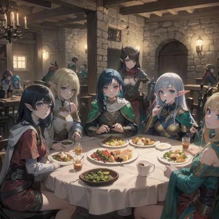 The Adventurer Party! SD 1.5