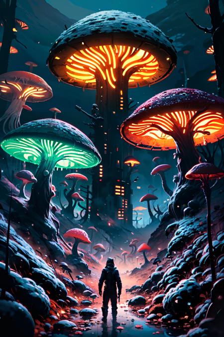 Scifi Environment Concept Art [Flux, SDXL, Pony, SD1.5]