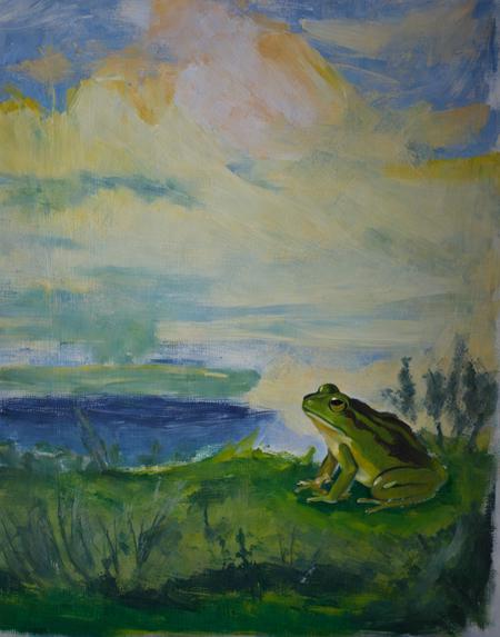 Painterly LaClair artstyle LoRA 218MB & 1.8GB Versions
