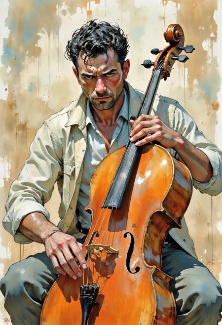 Watercolor painting