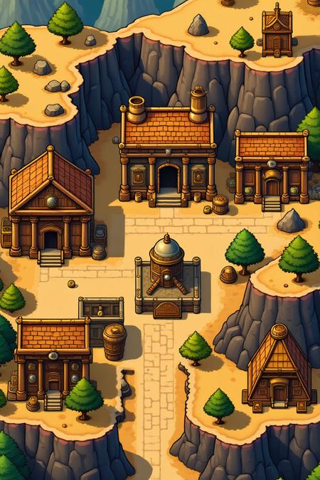 蔚蓝Blue2D游戏地图Game map
