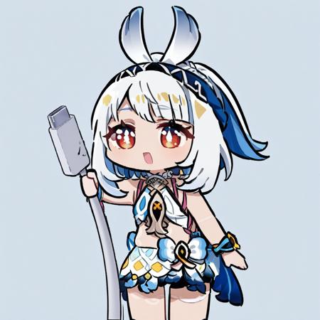 呐~给你充 meme holding charging cable [a31 | pony]