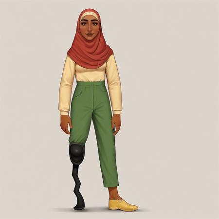 Solo Poly Hijabi Amputee [ Meme ] by Leaf版本v1.0 : Pony (ID: 1124341)