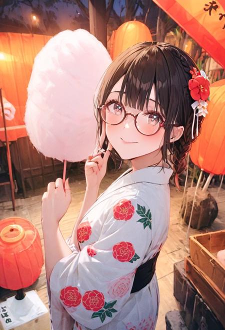 わたあめ cotton candy SDXL