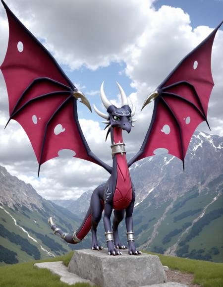 Corrupted Cynder【 The legend of Spyro - A New Beginning 】- 【PONY - FLUX - DSXL】
