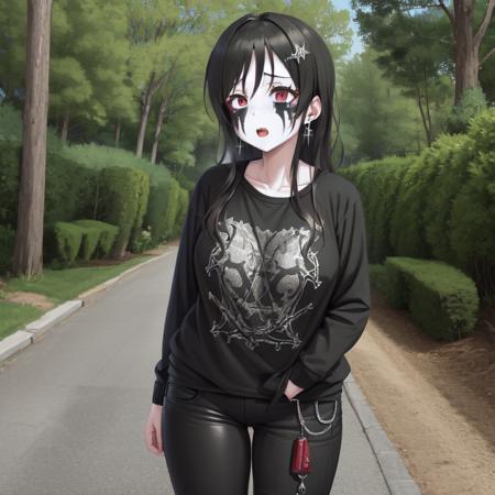 Corpse Paint/Black Metal Makeup - Concept