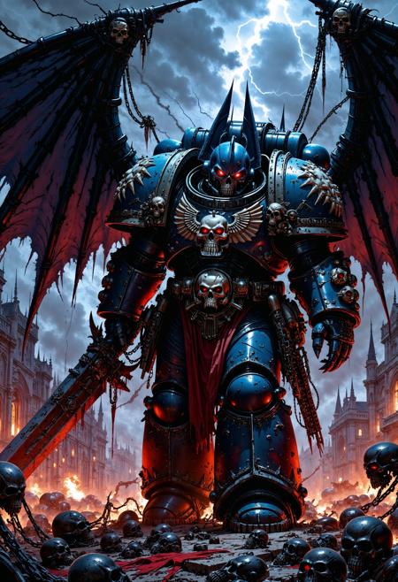 The Space Marines Warhammer 40K | Flux + Pony