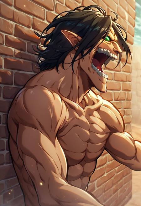 Titan Eren Shingeki No Kyojin Pony