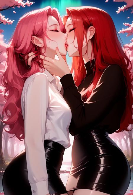 Earthbound Yuri Kiss (PonyXL)