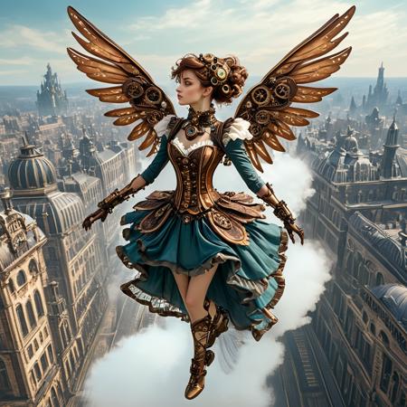 Ars MidJourney Rococo Steampunk (SDXL, Pony, Flux)