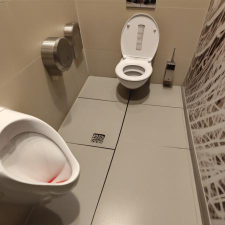 Public male toilet