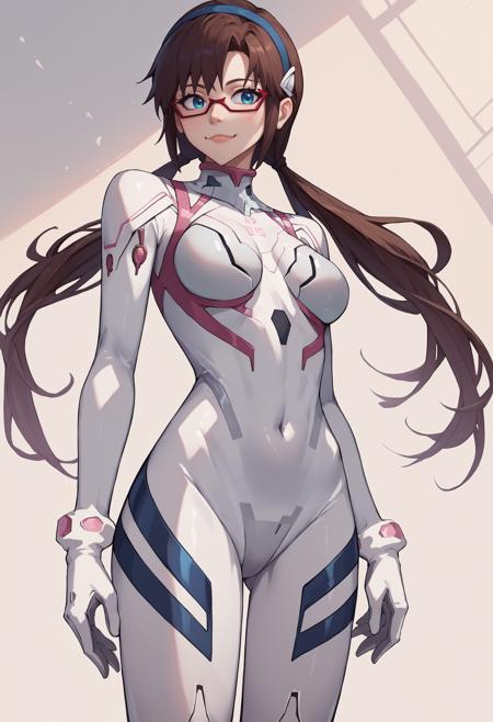 Mari Makinami ILLUSTRIOUS: Evangelion Rebuilds (all plugsuits)版本White Plugsuit - PDXL (ID: 523679)