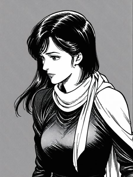 Zanshou-kin(残照金) SDXL  Hoko Manga Style