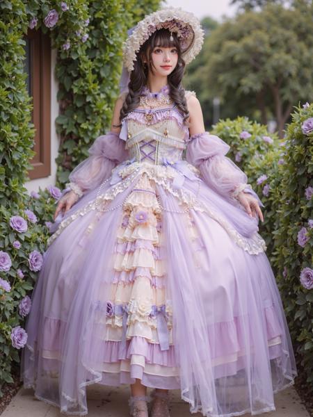 [Flux.1 D][Realistic] Lo Dress Collection | 洛丽塔裙子集合