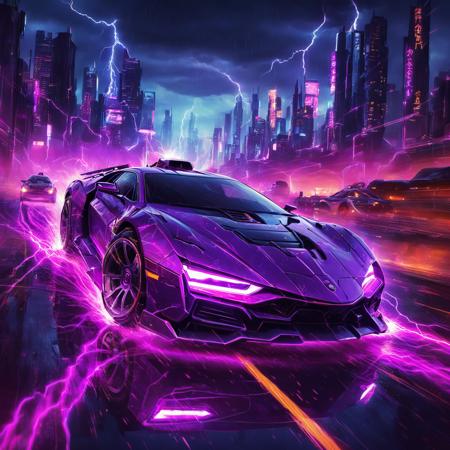 Electric Art LoRA
