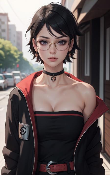 Sarada Uchiha | Boruto After the timeskip| Naruto Girls | KoFi Commissioned | ownwaifu
