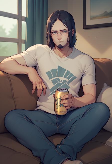 Zenkichi Hasegawa (Persona 5 Strikers) [Pony Diffusion]