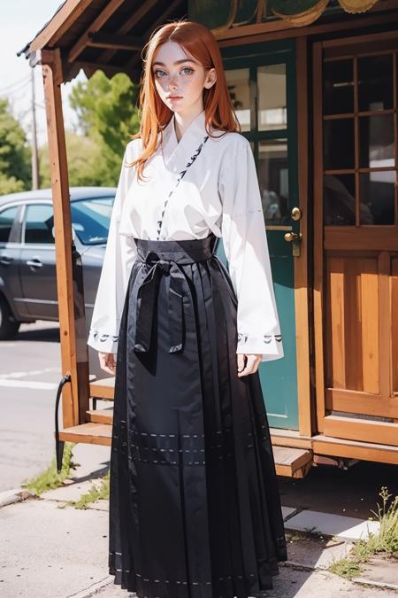 Everyday Ming-styled Women's Shirt & Horse Face Skirt