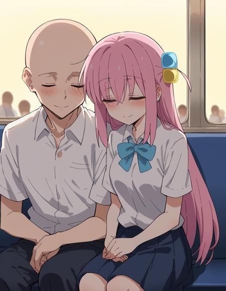 Leaning On Person Side-By-Side - Concept