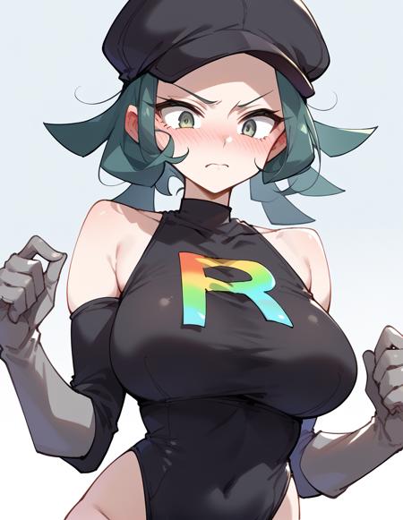 【Pony】Team Rainbow Rocket Grunt レインボーロケット団したっぱ♀ / Pokemon ポケモンUSUM