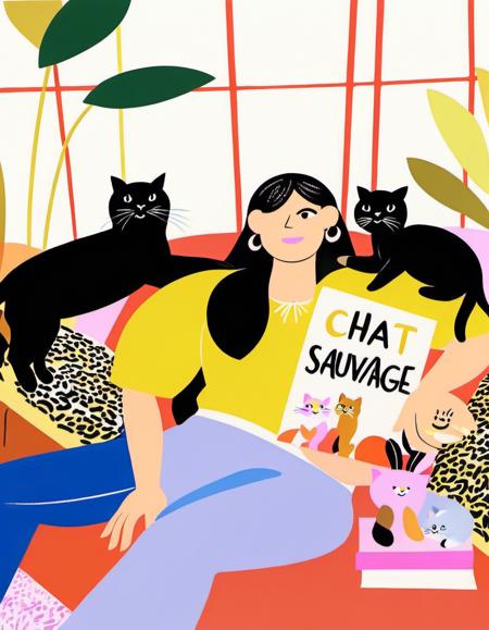 Magazines and ads illustration style - SDXL 1.0