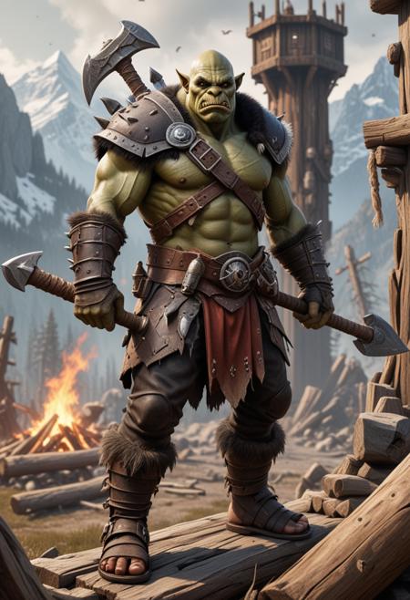 Dynamic Wildcard - orc soldier unleashed
